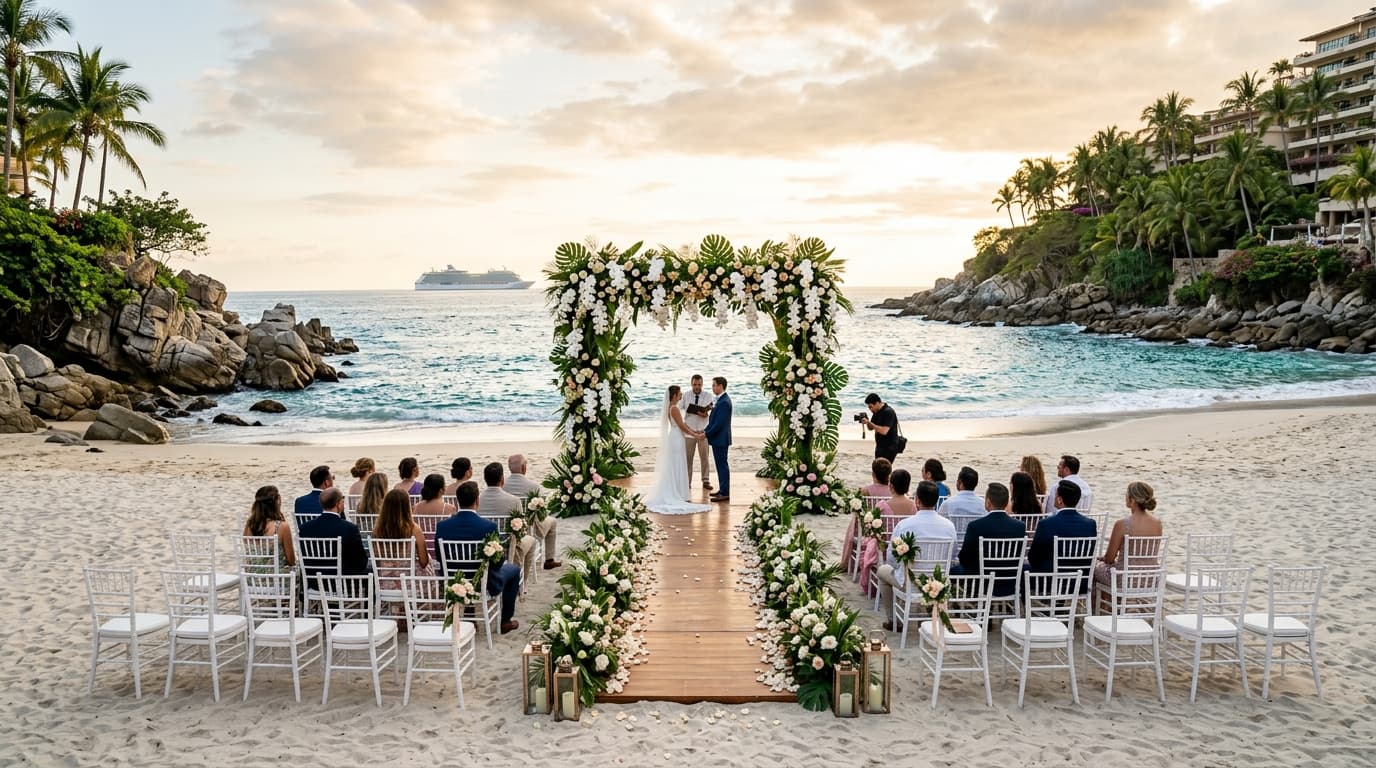 The Perfect 6-Hour Wedding Timeline for Your Puerto Vallarta Cruise Layover