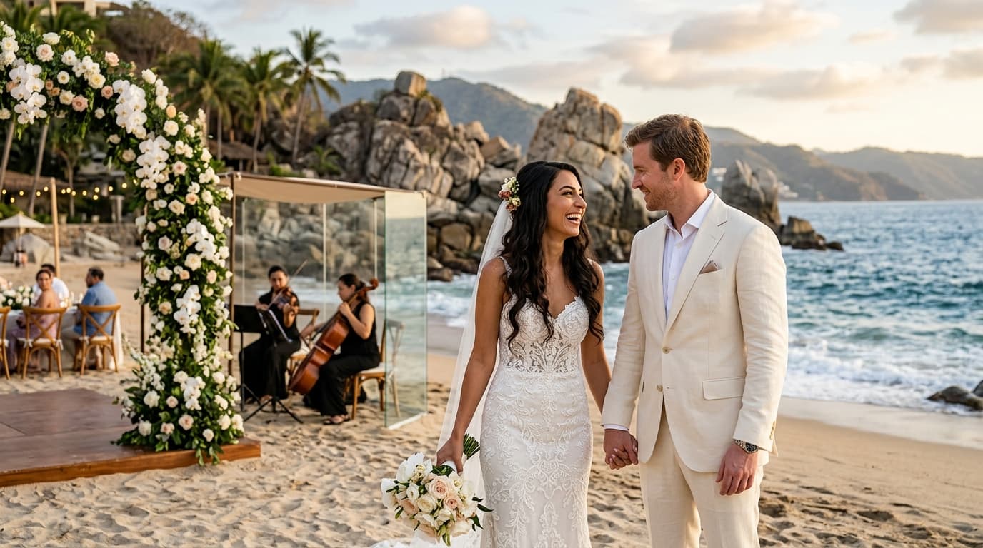 Acoustic Elegance on Banderas Bay: Engineering Soundscapes and Live Music for Luxury Puerto Vallarta Beach Ceremonies