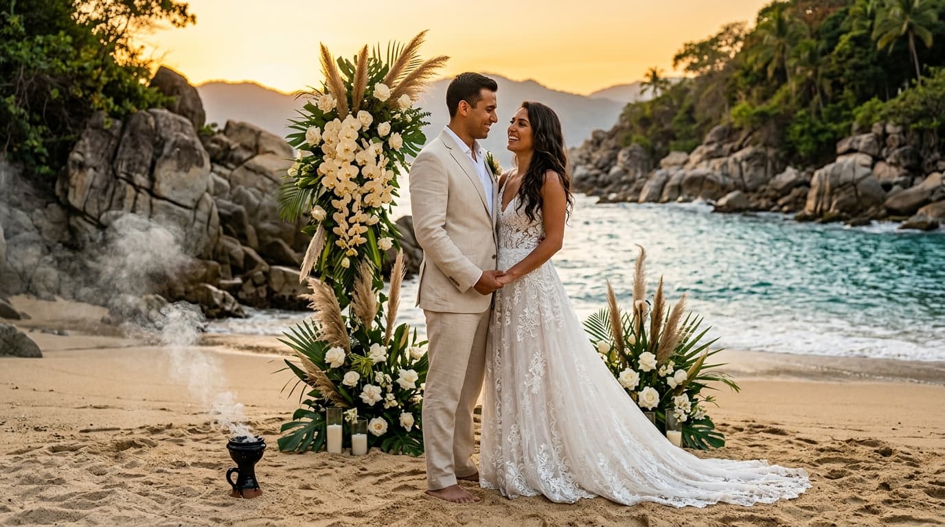 Ancestral Shoreline Blessings: Elevating Luxury Puerto Vallarta Beach Weddings Through Sacred Mexican Rituals and Artisanal Craft