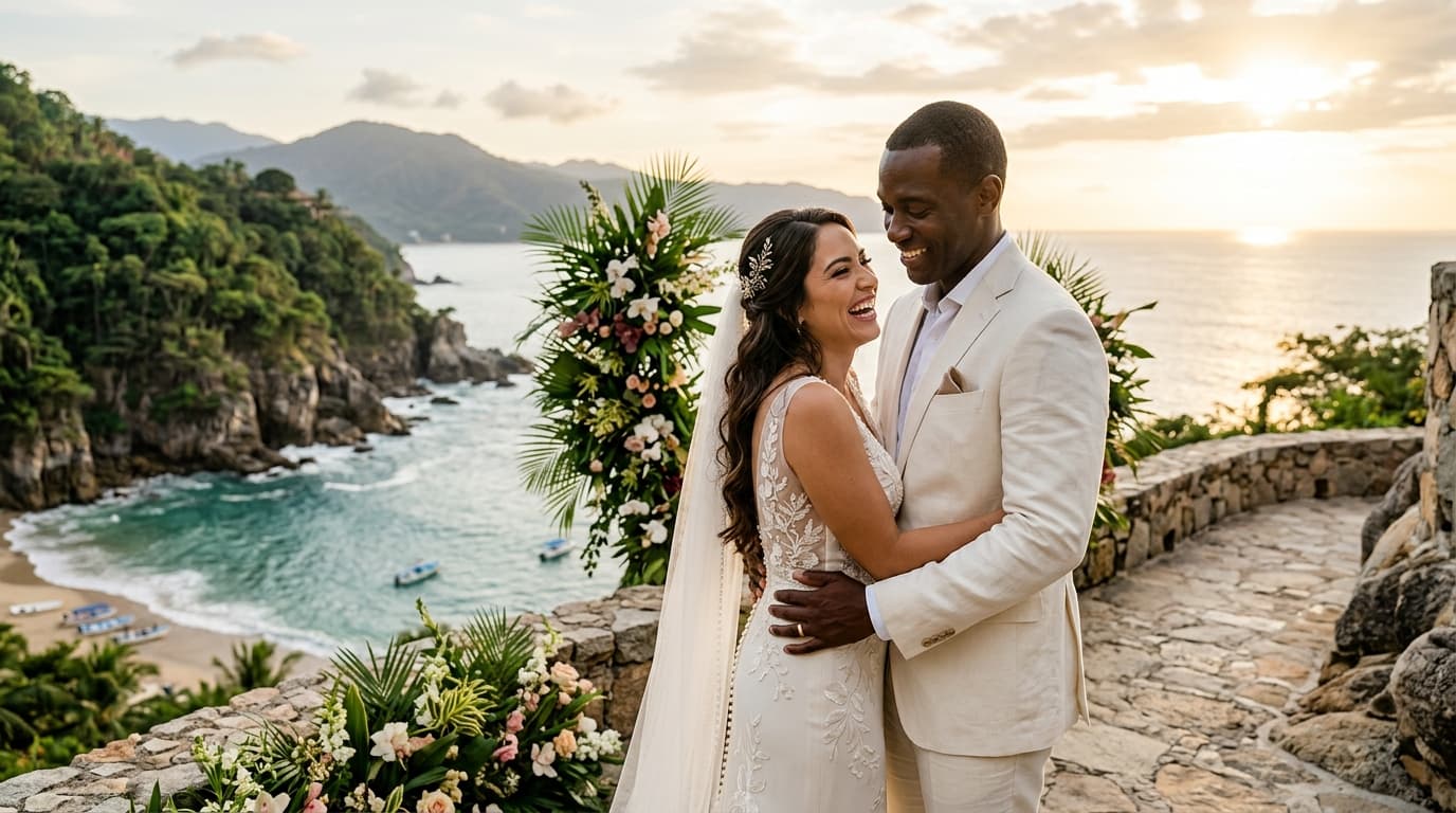 The Boca de Tomatlán River-Estuary Estate: Crafting an Avant-Garde Botanical Vow Renewal in Puerto Vallarta