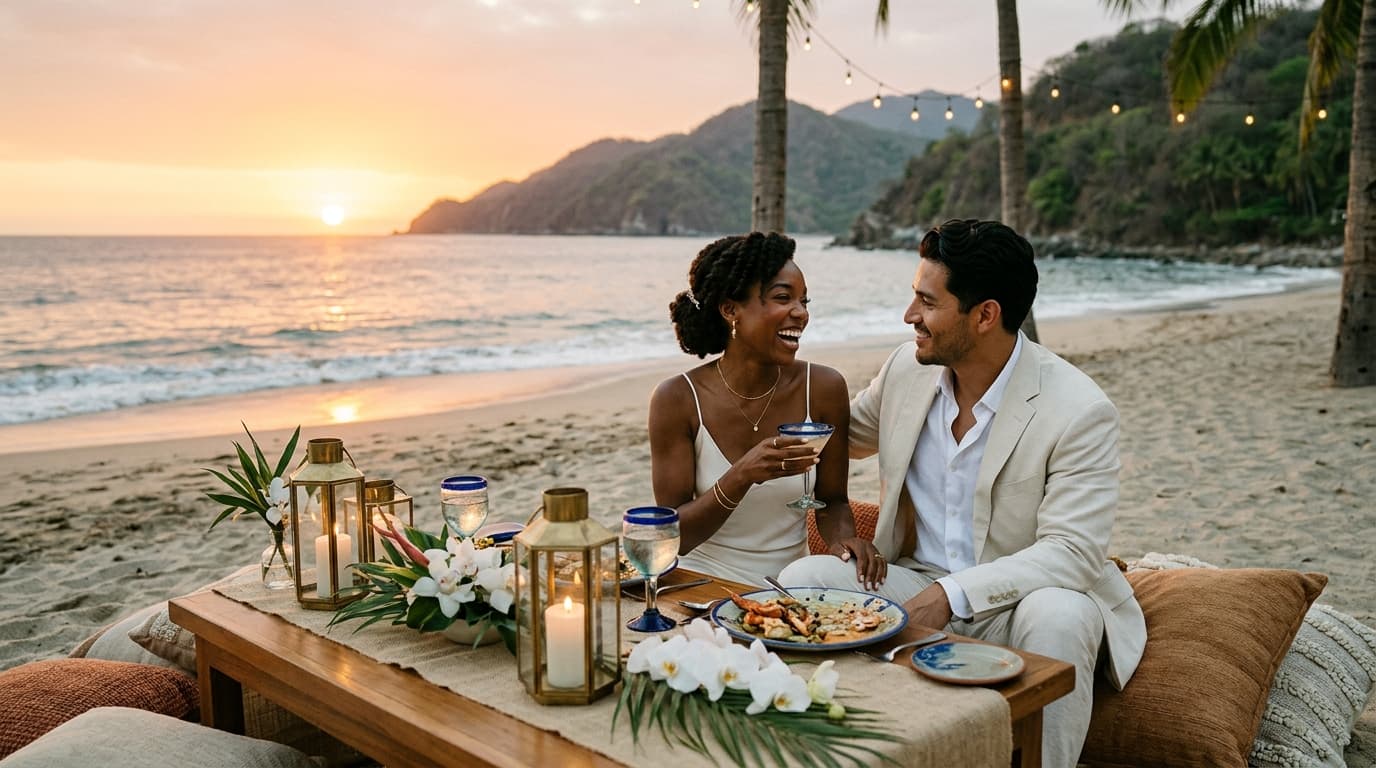 Coastal Epicurean Curation: Designing Multi-Sensory Pacific Gastronomy and Agave Pairings on Puerto Vallarta's Sands
