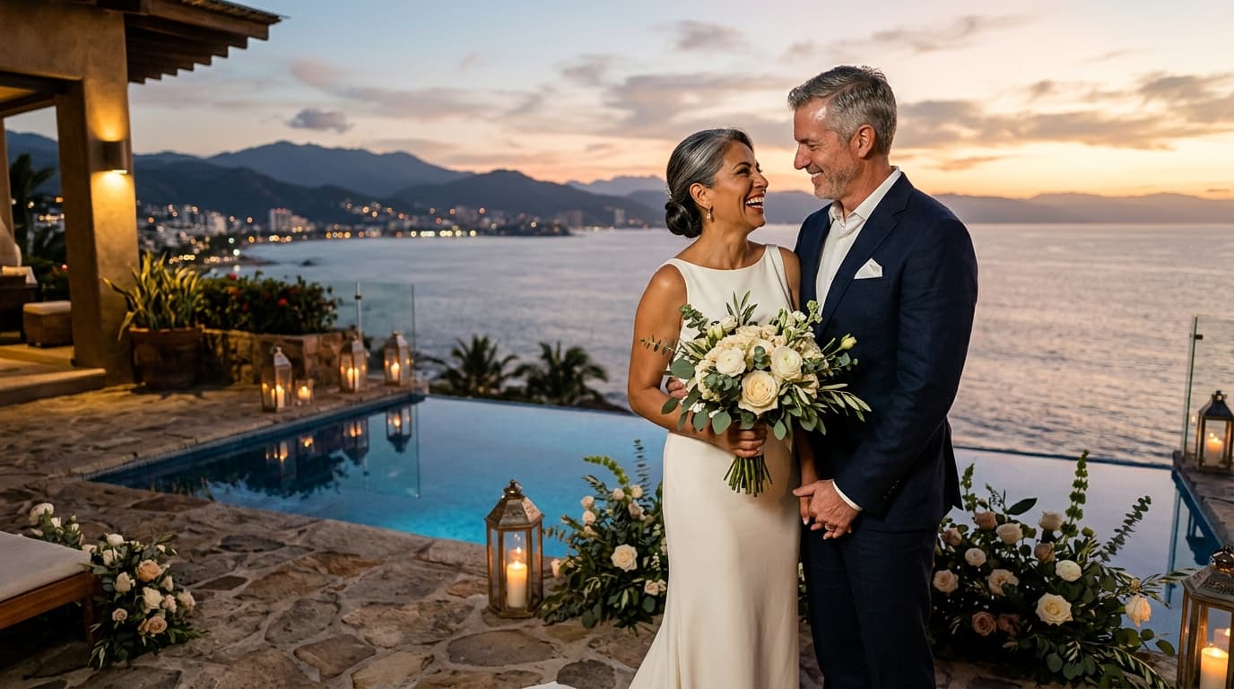 Sovereignty of Style: Curating Elevated Second-Lifetime Villa Weddings in Puerto Vallarta