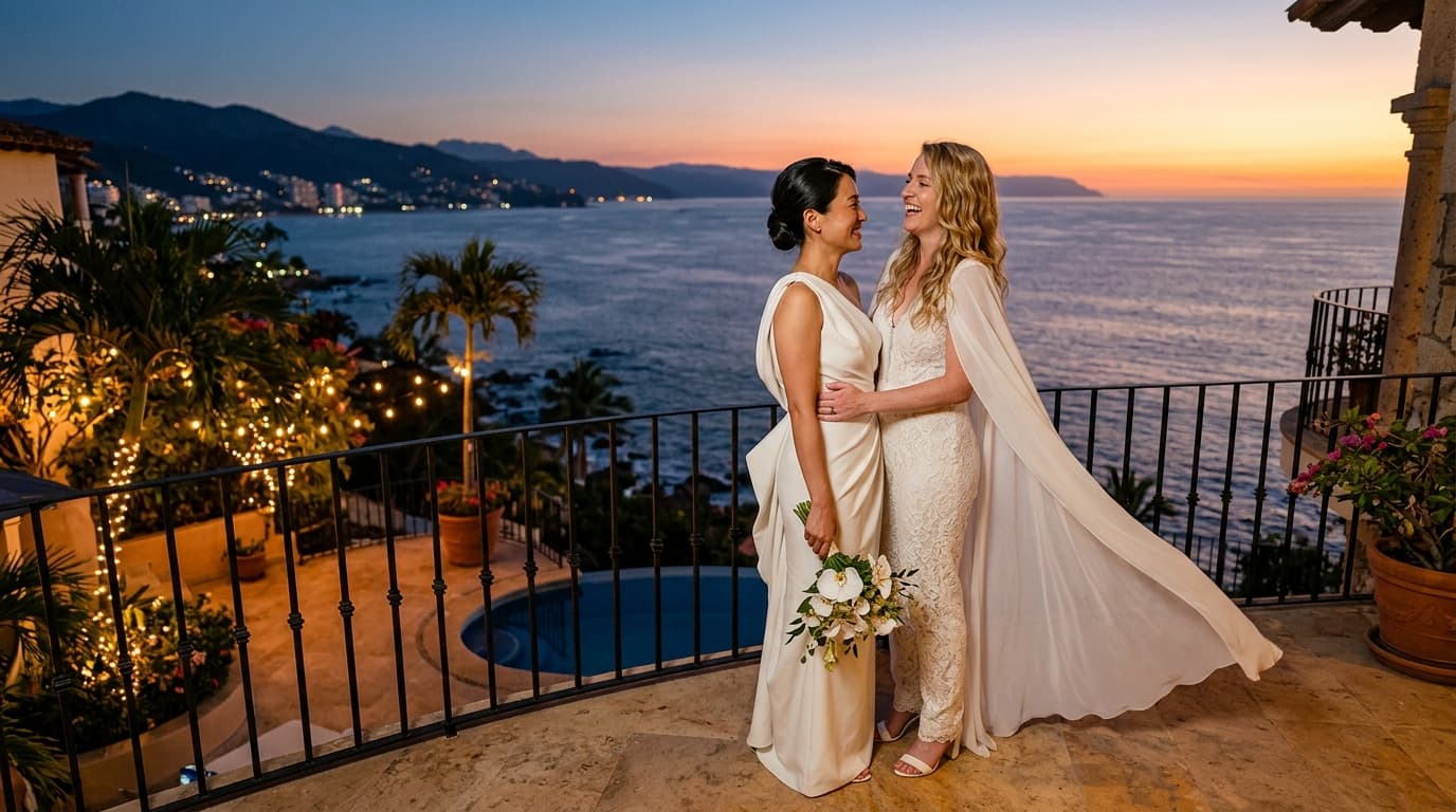 Marine-Safe Coastal Lighting Design for Oceanfront Villa Weddings in Puerto Vallarta