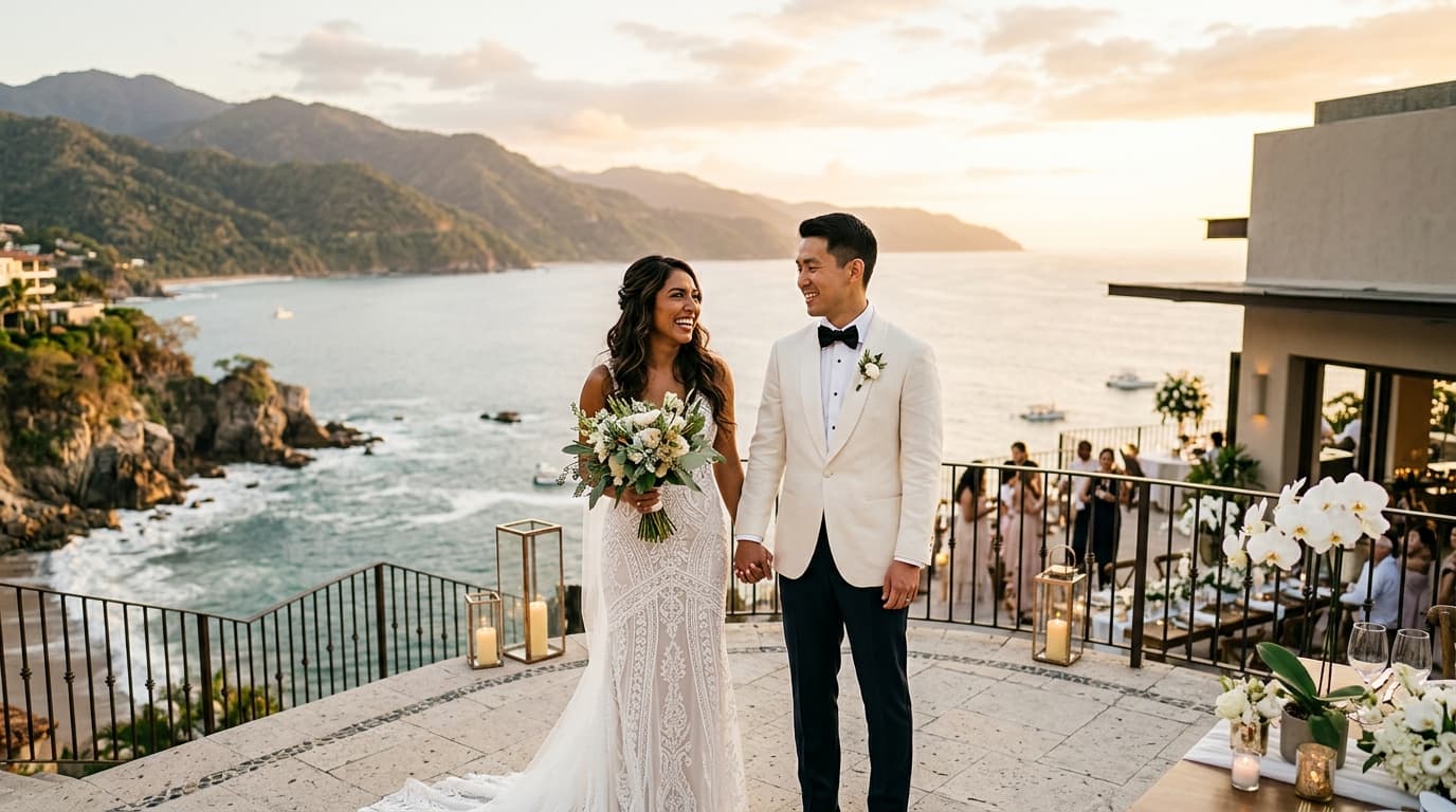 Sanctuary of Seclusion: Crafting Multi-Day Residential Luxury Wedding Retreats in Puerto Vallarta Private Estates