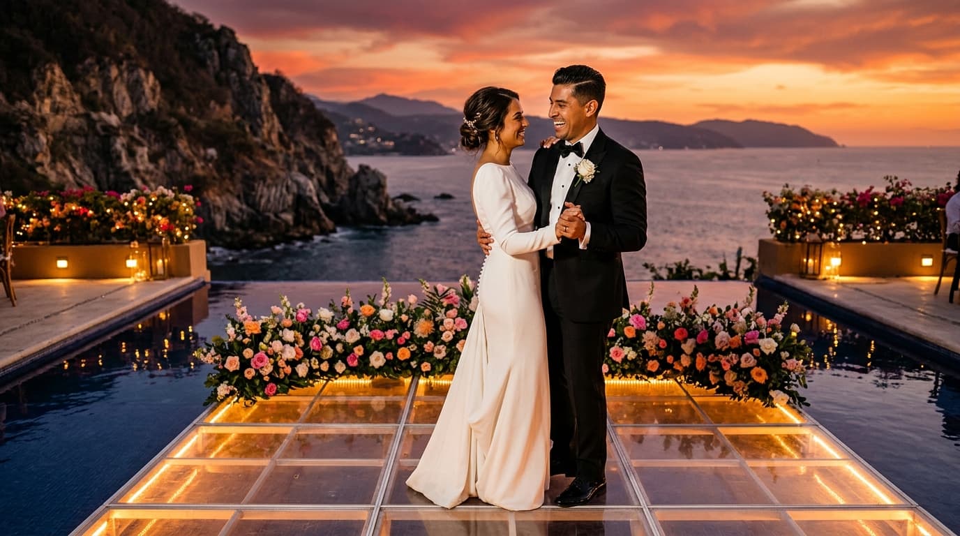 Over-Pool Structural Engineering for Luxury Puerto Vallarta Villa Weddings