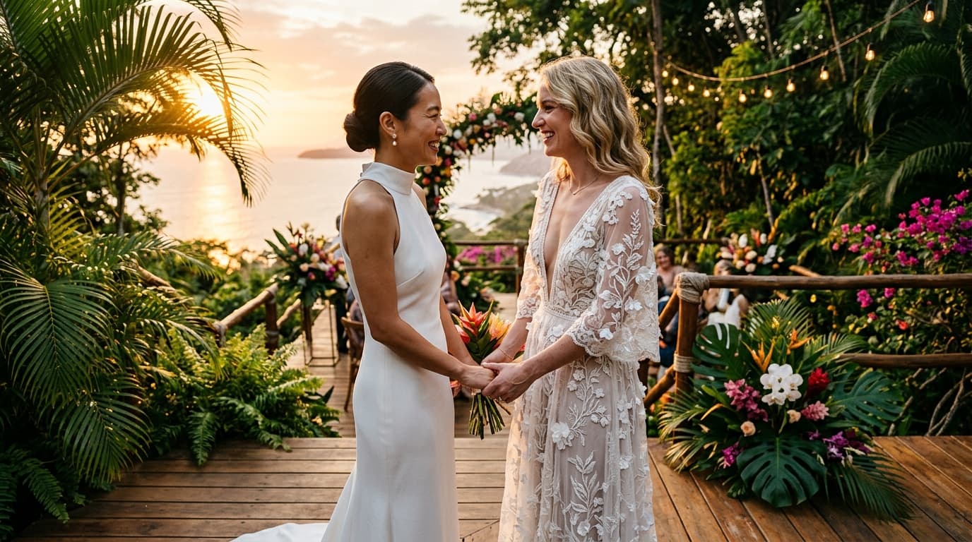 The Sanctuary Recommitment: Crafting an Eco-Chic Botanical Vow Renewal in Puerto Vallarta’s Jungle Canopy