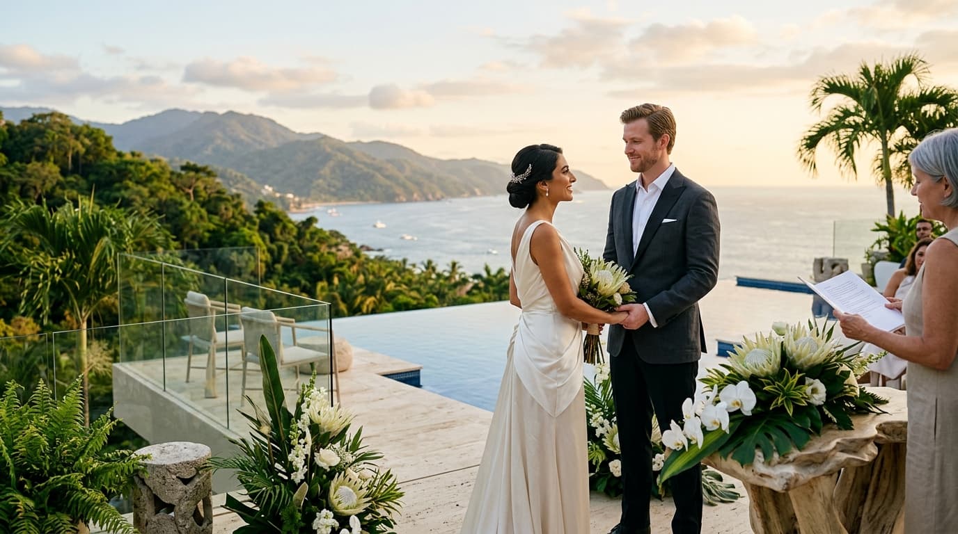 The Sierra del Mar Estate: Crafting an Avant-Garde Jungle-Confluence Vow Renewal in Puerto Vallarta