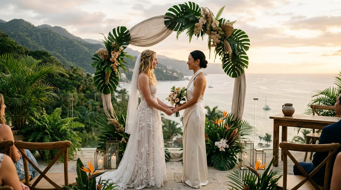 The Sierra del Mar Jungle Estate: Crafting an Avant-Garde Biophilic Vow Renewal in Puerto Vallarta