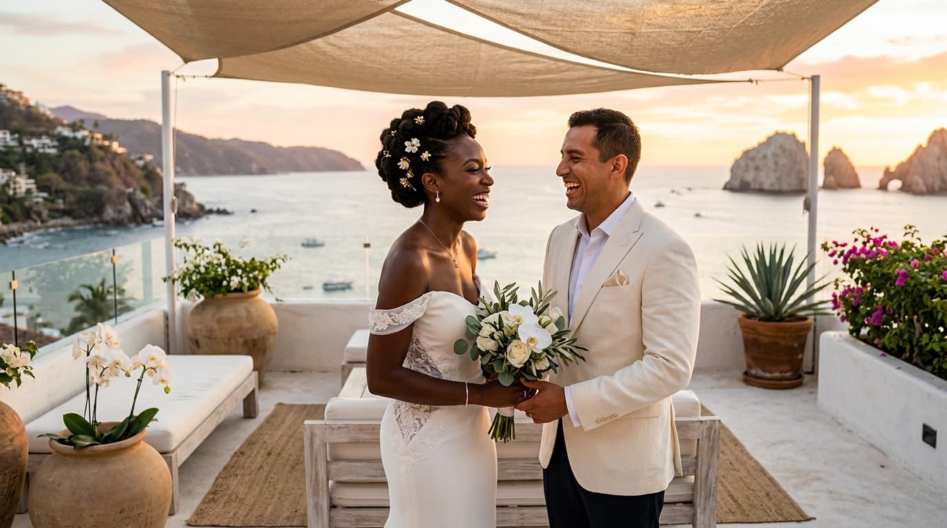 Solar Angle Mapping & Micro-Climate Thermal Architecture for Cliffside Puerto Vallarta Villa Weddings