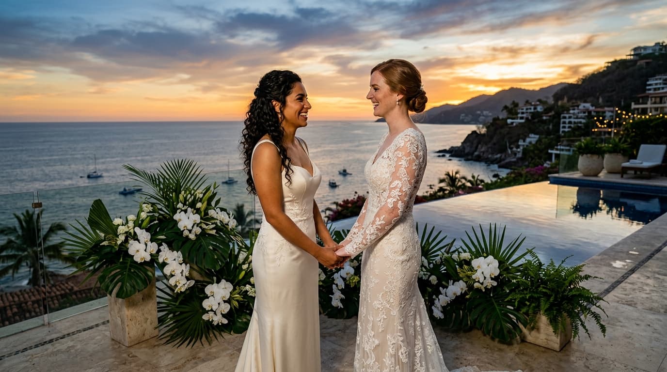 Solar Geometry & Astronomical Sightline Curation for Oceanfront Puerto Vallarta Villa Weddings