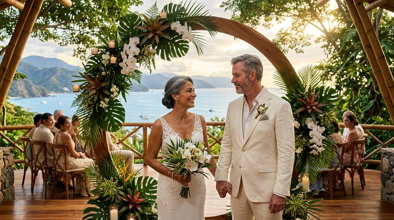 The South Zone Canopy Reaffirmation: Crafting a High-Design Biophilic Vow Renewal in Puerto Vallarta