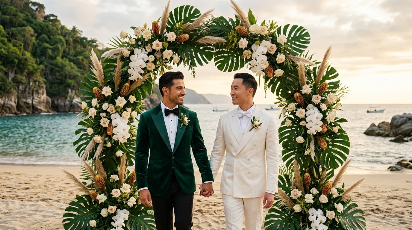 Sub-Tropical Botanical Architecture: Engineering Resilient Luxury Floral Sculptures for Banderas Bay Sands