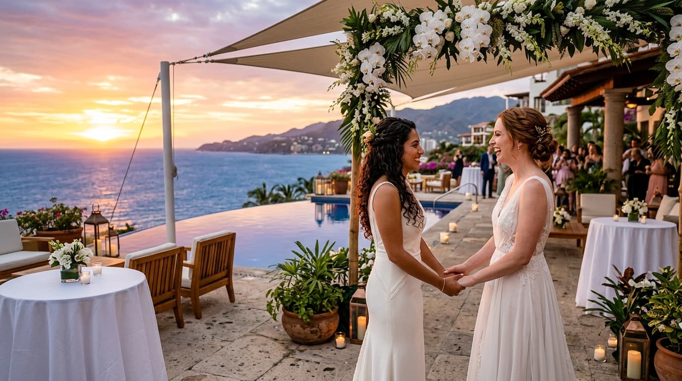 Thermal Comfort Architecture: Engineering Micro-Climate Spatial Design for Cliffside Puerto Vallarta Villa Weddings