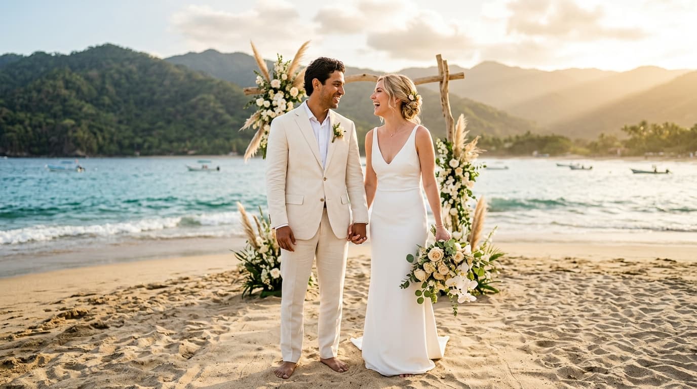 The Velvet Months: Crafting a Luxury Shoulder-Season Beach Wedding in Puerto Vallarta