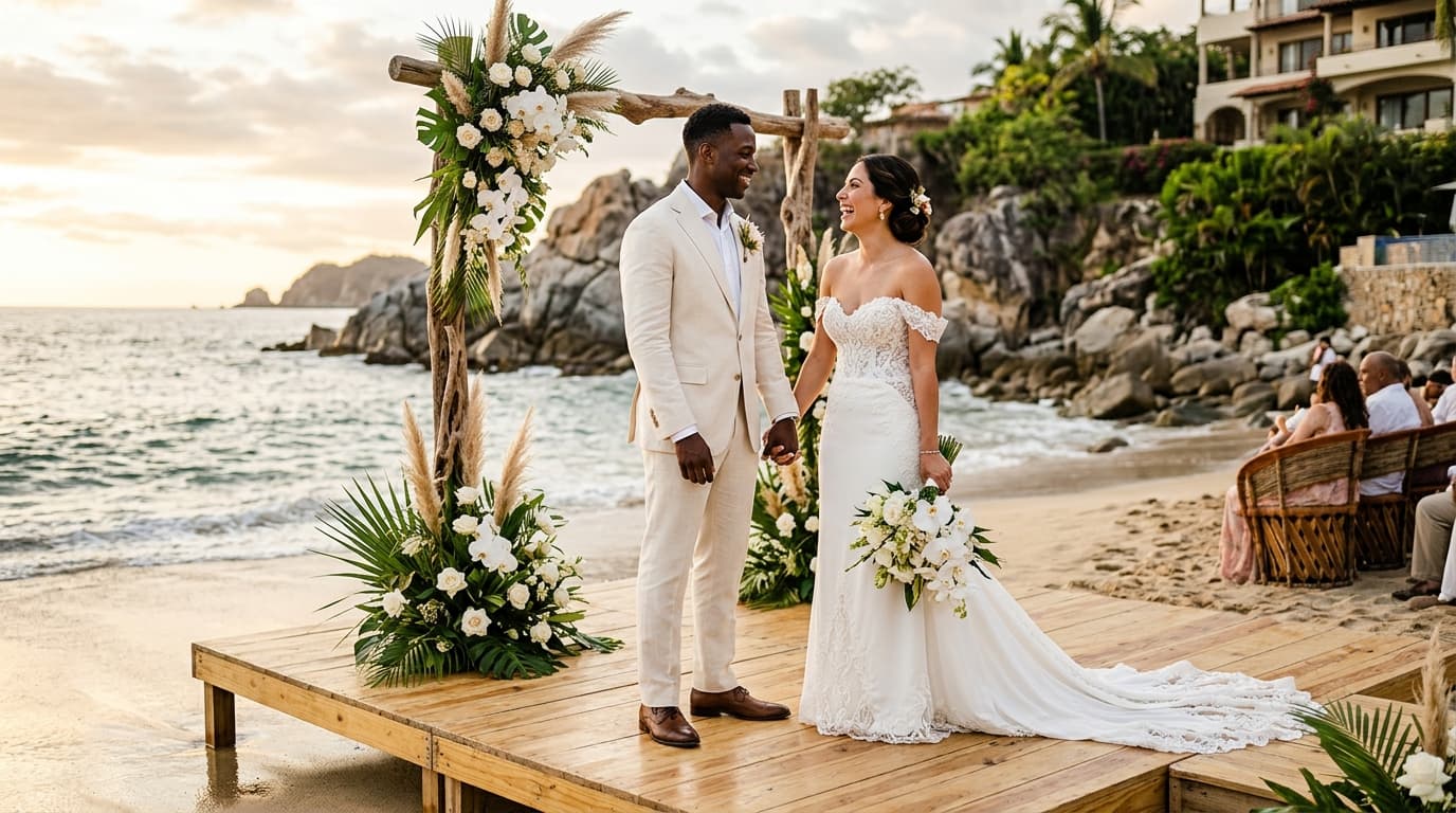 Maritime Federal Boundary Curation: Navigating ZOFEMAT Regulations and Tide-Line Installations for Oceanfront Villa Weddings in Puerto Vallarta